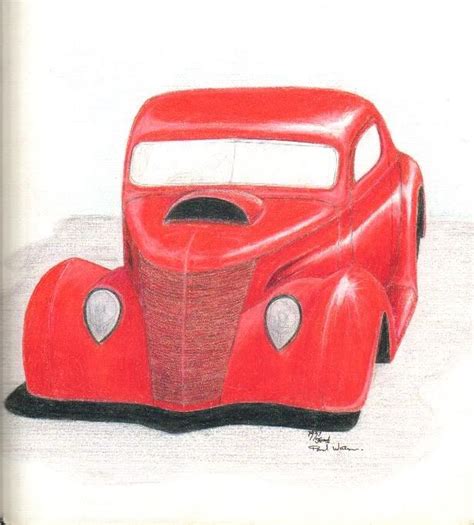 Early Hot Rod Sketches Page The H A M B