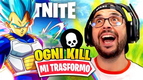 Ogni Kill Che Faccio Mi Trasformo Fortnite Youtube