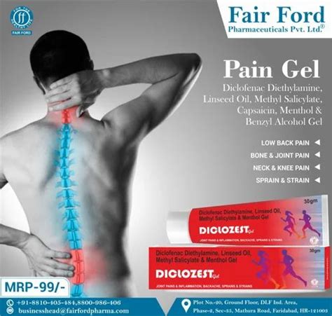 Diclofenac Pain Relief Gel 30 Gram At Rs 99 Tube In New Delhi ID