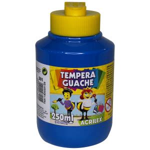 Tinta Guache Acrilex Ml Azul Turquesa