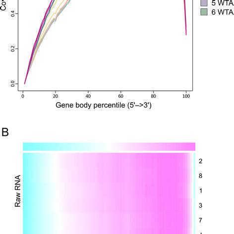 Rna Seq Read Coverage Of Rat Gene Models A Coverage Across All