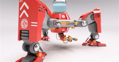 Firefighting Robot | Autodesk Community Gallery