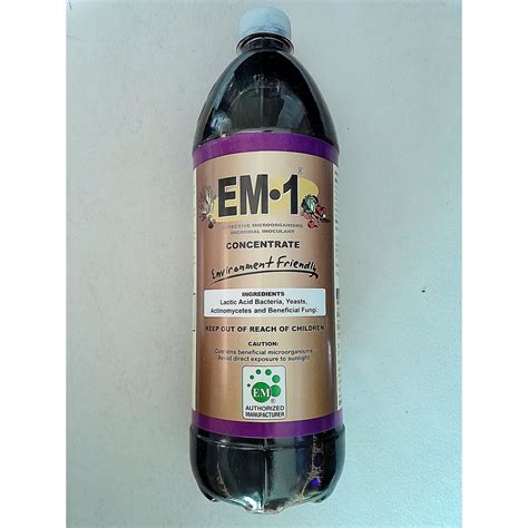 EM 1 For Crops LITER EFFECTIVE MICROORGANISMS MICROBIAL INOCULANT