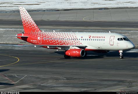 Ra Sukhoi Superjet B Rossiya Airlines Anna Zvereva