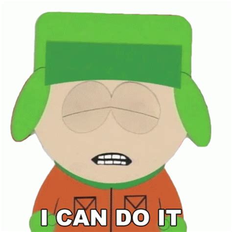 I Can Do It Kyle Broflovski Sticker I Can Do It Kyle Broflovski South