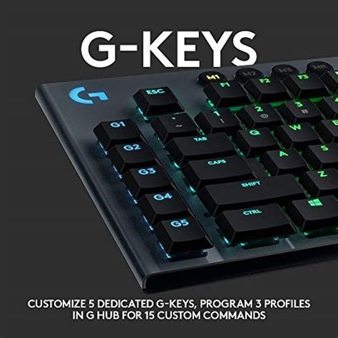 Logitech G915 Tactile vs G715 GX Red Keyboard Comparison | Pangoly