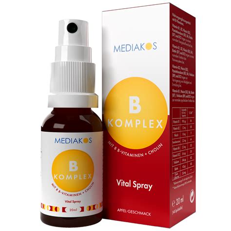 Vitamin B Komplex Vital Spray Mit Allen 8 B Vitaminen