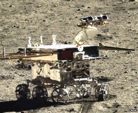 Chinas Yutu Moon Rover Pictured From Orbit By Nasa Satellite Bbc News