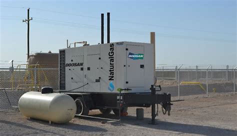 Doosan Portable Power Introduces Natural Gas Generators