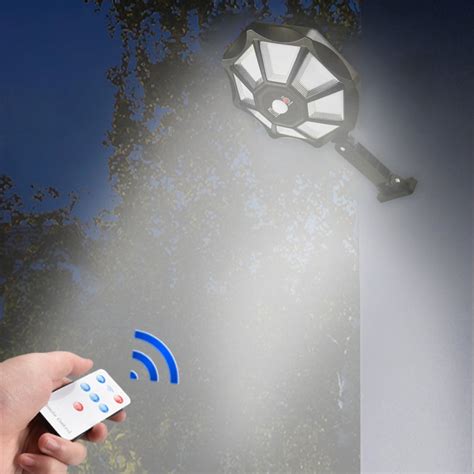 Dwsnxt LED Solar Powered Landscape Spotlight IP65 Waterproof 2400mAh