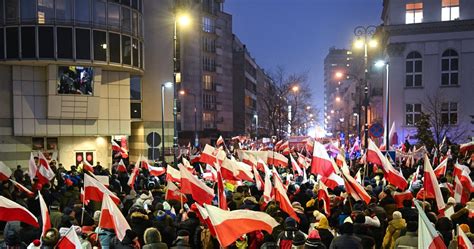 Protest Wolnych Polaków w Warszawie Kaczyński Jak to było z