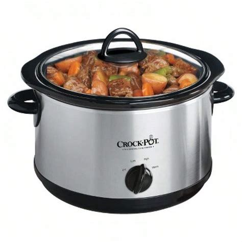 Crock Pot Qt Slow Cooker Silver Mode En Ligne Shein France