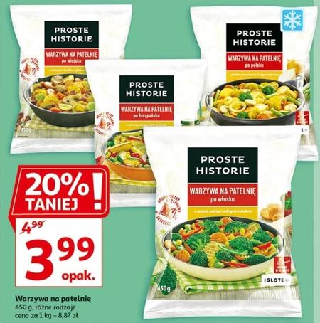 Warzywa Na Patelni Proste Historie Taniej Promocja Auchan