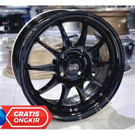 jual velg racing  velg enkei tarmac ring  hole  lebar