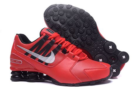 Nike Air Shox Avenue 803 Red White Black Men Shoes Febbuy