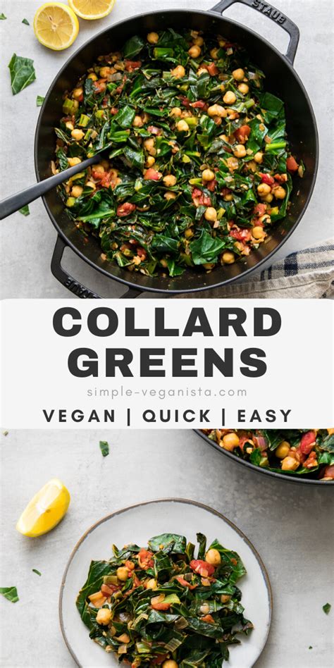 Vegan Collard Greens Quick Healthy The Simple Veganista Artofit