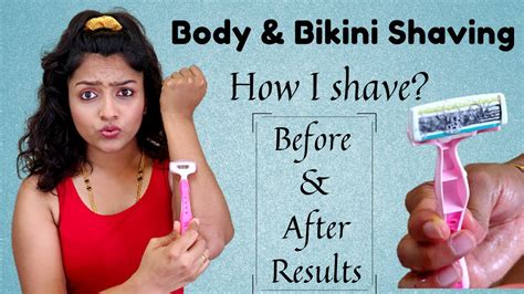 Body Shaving ಮಾಡೋದು ಹೇಗೆ How I Shave My Body Right Method Of Shaving ನೋಡಿ Youtube