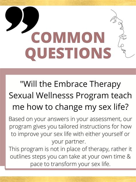 The Embrace Therapy Sexual Wellness Program