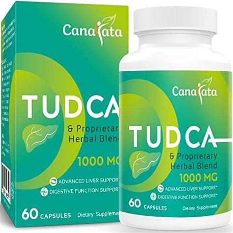 Amazon TUDCA Liver Support Supplements 1000mg 60 Vegan Capsules