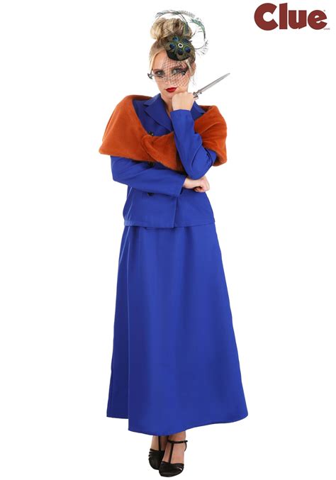 Mrs Peacock Clue Womens Costume