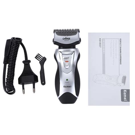 Aliexpress Buy Kemei Rechargeable Electric Shaver Kemei Razor Men