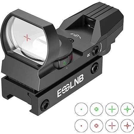 Red Dot Visier Sight Scope Leuchtpunktvisier Reflexvisier Reflex Sight