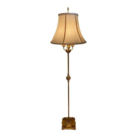 Early 20th Century Rembrandt Brass Floor Lamp Chairish