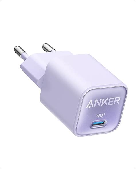 Anker USB C GaN Ladegerät 30W 511 Ladegerät PIQ 3 0 PPS Für iPhone