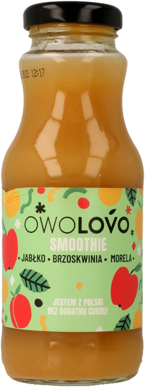 Owolovo Smoothie Jab Ko Brzoskwinia Morela Ml Drogeria