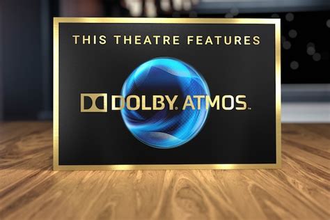 Dolby Atmos Color Home Theater Sign Etsy