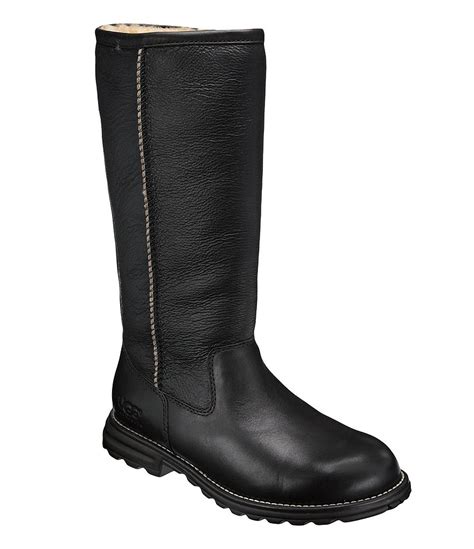 Ugg® Brooks Leather Tall Boots Dillards