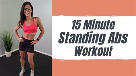 15 Minute Standing Abs Workout With Dumbbells At Home Flat Stomach