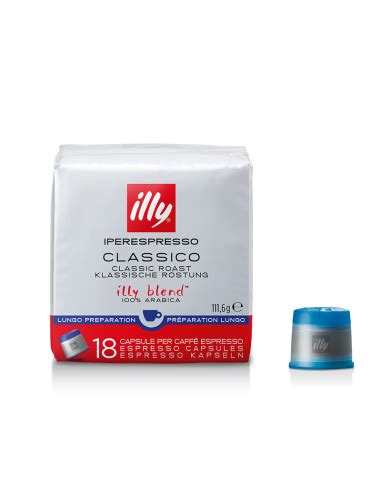 Illy Capsule Iperespresso Tostato Classico Lungo Matrix Bistrot