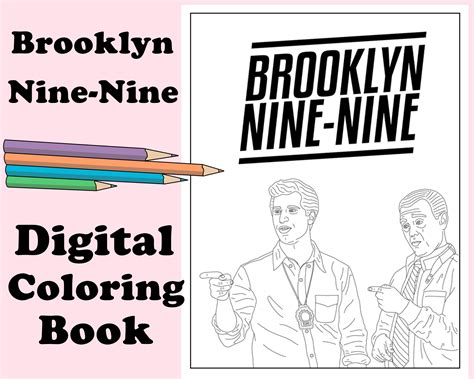 Brooklyn 99 Coloring Page