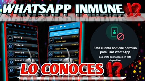 NUEVO WHATSAPP INMUNE 2023 WHATSAPP INMUNE ACTUALIZADO 2023 EL MAS