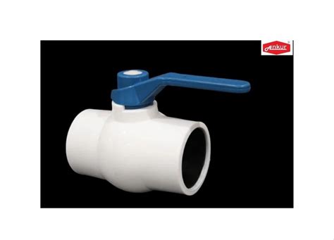 White 40mm Pvc Ball Valve At Rs 40piece In Ahmedabad Id 2853598111997