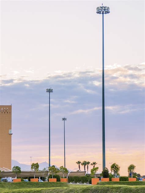 High Mast Lighting Poles - METALPOL Steel Pole Manufacturer - METALPOL ...