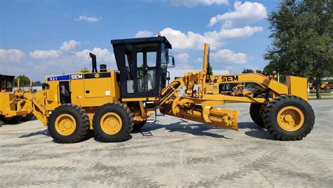 Road Construction Machine 220HP Motor Grader Sem921 With Rear Ripper