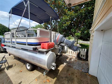 2000 Godfrey Sweetwater 15 Foot Pontoon Boat Yamaha Outboard 40hp And