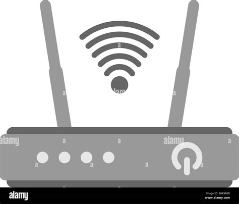 Wifi Router Icon Design Template Vector Isolated Stock Vector Image