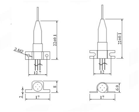 1550nm 1mw 3mw DFB Pigtail Laser Diode Module Shengshi Optical