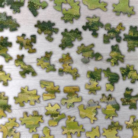 Spring Fruit Trees In Bloom Puzzle ️ Art Puzzles ️ Puzzles Print