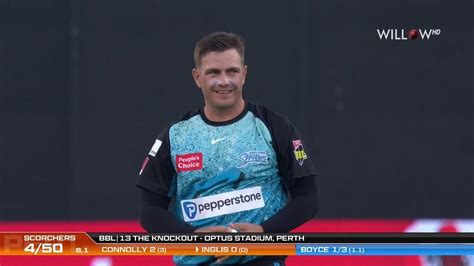 Cameron Boyce 3 Wickets Vs Perth Scorchers Knockout PRS Vs ADS