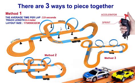 Agm Masetch High Speed Series Slot Car Race Track Sets Slot Cars