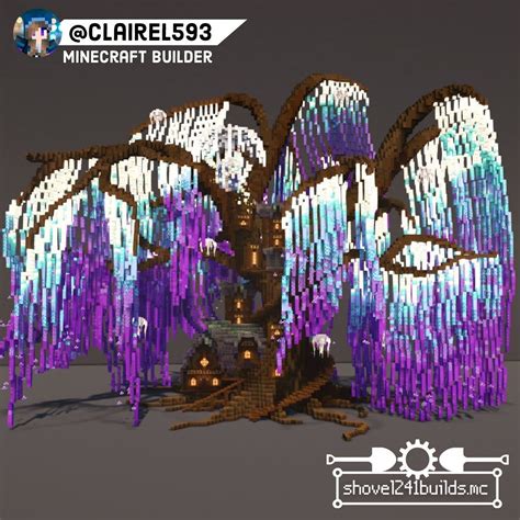 Tree Of Souls Minecraft Crafts Minecraft Designs Minecraft Underwater