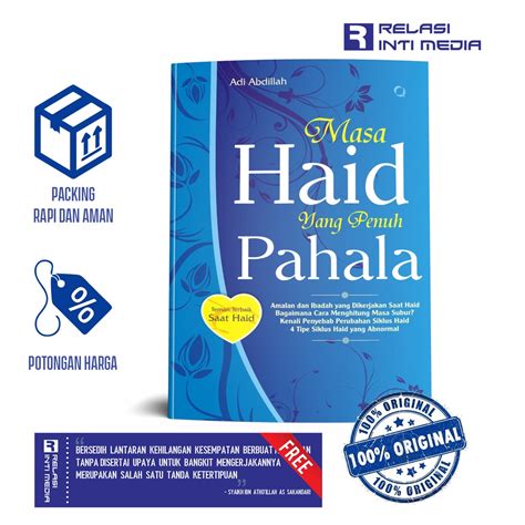 Jual Buku Masa Haid Yang Penuh Pahala Ustaz Adi Abdillah Shopee