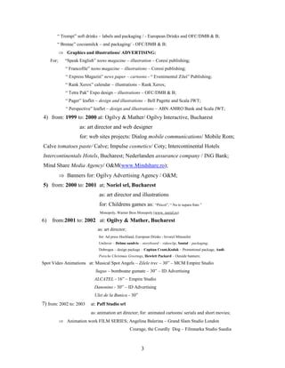 Curriculum Vitae Pdf