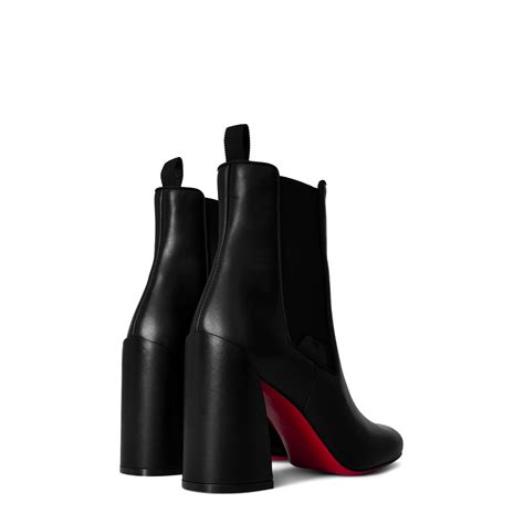 Christian Louboutin Turelastic 85mm Low Boots Women Black Bk01