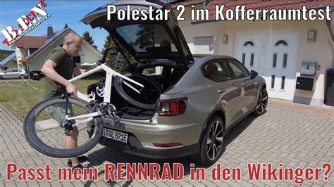 Polestar 2 Im Kofferraumtest Passt Mein Rennrad In Den Kofferraum