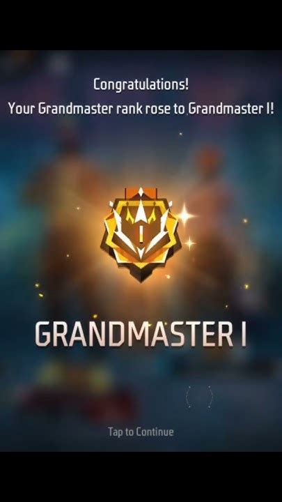 Finally I Reached Grandmaster 😍 Grandmaster In Cs Rank 🔥 Free Fire